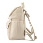 Pañalera Tipo Mochila con Múltiples Compartimentos Color Beige