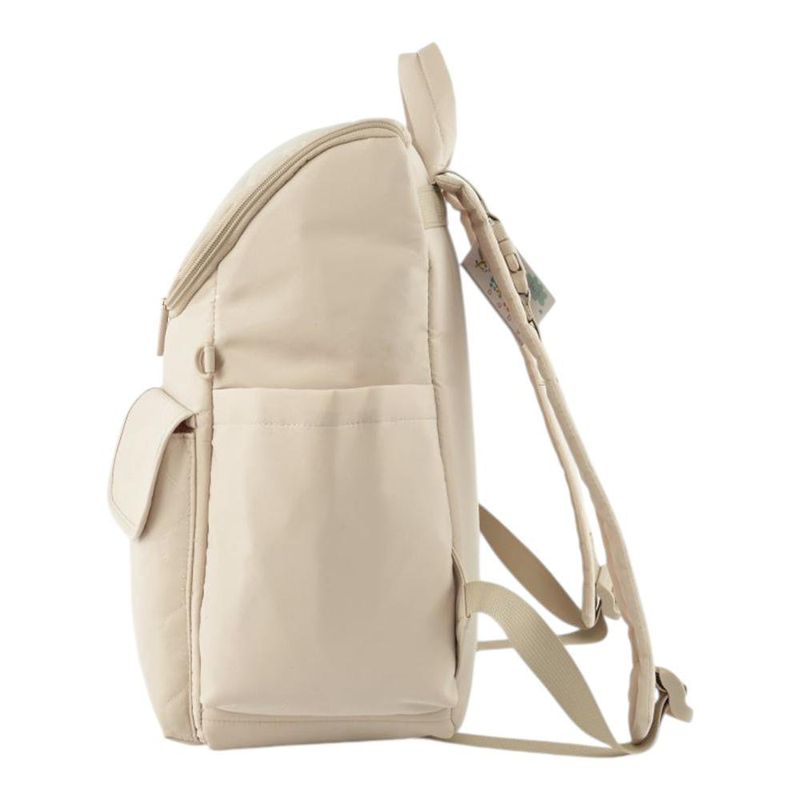 Pañalera Tipo Mochila con Múltiples Compartimentos Color Beige