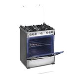 Estufa Con Horno Parma Safiro 6 Hornillas 30 Plg - Indurama