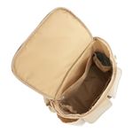 Pañalera Tipo Mochila con Múltiples Compartimentos Color Beige