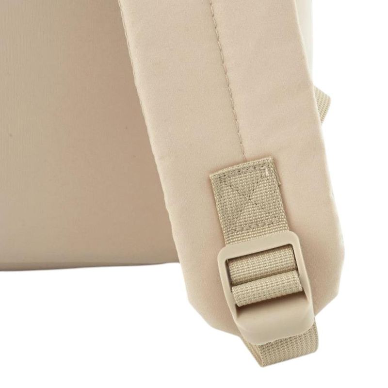 Pañalera Tipo Mochila con Múltiples Compartimentos Color Beige
