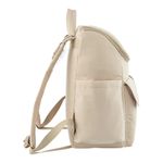 Pañalera Tipo Mochila con Múltiples Compartimentos Color Beige