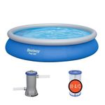 Piscina Inflable Fast Redonda 4.57x0.84 Metros com Bomba