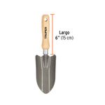 Cuchara Jardinera con Mango de Madera 6 Plg