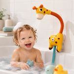Ducha Portátil de Jirafa para Bebé Capacidad 2 Litros Multicolor