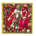 Imán Decorativo Navideño de Cascanueces Surtido 7.5 x 7.5 x 0.5 cm