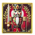 Imán Decorativo Navideño de Cascanueces Surtido 7.5 x 7.5 x 0.5 cm