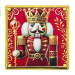Imán Decorativo Navideño de Cascanueces Surtido 7.5 x 7.5 x 0.5 cm