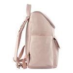 Pañalera Tipo Mochila con Múltiples Compartimentos Color Rosado