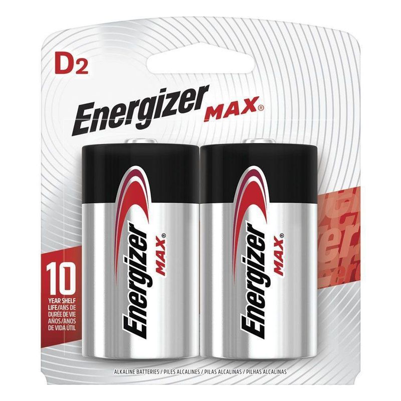Batería Alkalina D2 - Energizer