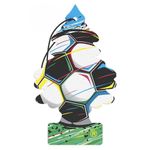 Aromatizante para Vehículo Diseño Soccer Aroma Black Ice