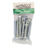 Tornillo Hexagonal Galvanizado de 5/16 x 2 Plg en Bolsa de 10 Unidades