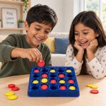 Juego de Mesa Connect 4 Frenzy Portátil de Reacción Rápida 8+ Años