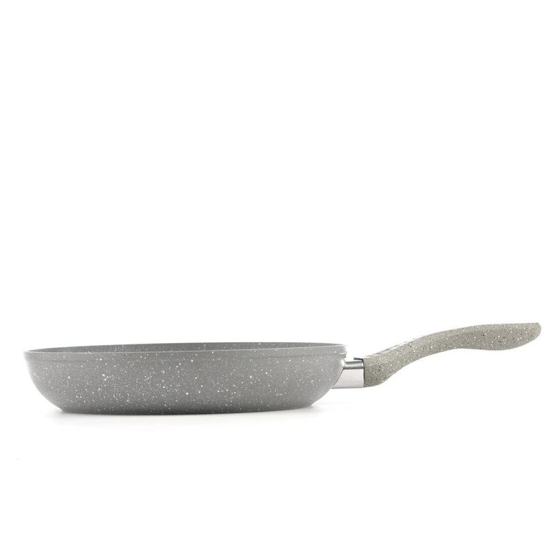 Sartén Milan Antiadherente de Mármol de 24 Cm Color Gris
