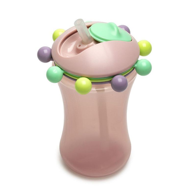 Vaso Entrenador Abaco Rosado 340 Ml - Melli Baby