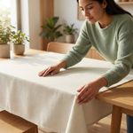 Mantel Rectangular de 132 x 178 Cm para Mesa Color Surtido