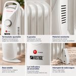 Calefactor de 5 Paneles Blanco de 450 W