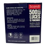Serie LED Blanca Cálida de 500 Luces