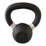 Pesa Rusa Kettlebell de Hierro Fundido de 12 Kg en Color Negro