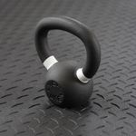 Pesa Rusa Kettlebell de Hierro Fundido de 12 Kg en Color Negro