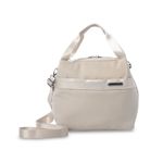 Lonchera Ejecutiva Birmana Grande Térmica con Correa Beige 24 x 24 x 17 cm