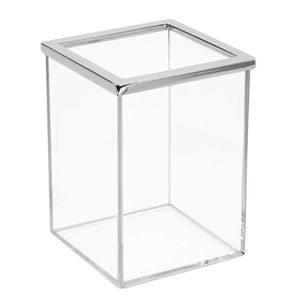 Vaso Cuadrado Clarity para Cepillos