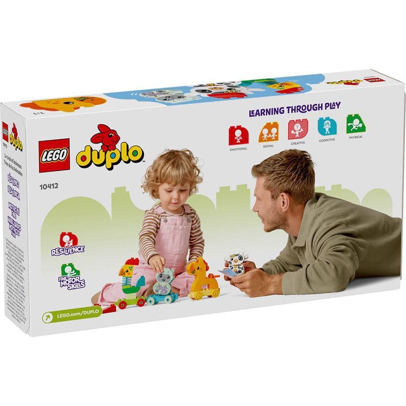 LEGO DUPLO Tren de los Animales #10412 de 19 Piezas
