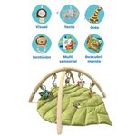 Gimnasio Sensorial Jungle para Bebé con Juguetes Colgantes Verde