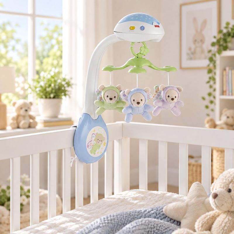 Móvil 3 En 1 Mariposa - Fisher Price