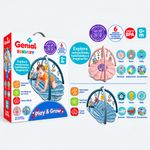 Gimnasio Sensorial Marinos y Granja para Bebé con Juguetes Colgantes