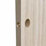 Puerta Interior de PVC Acker Venecia de 60 x 207 Cm Color Beige