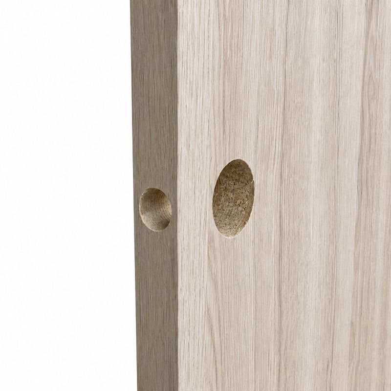 Puerta Interior de PVC Acker Venecia de 60 x 207 Cm Color Beige