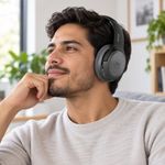 Audífonos de Diadema Inalámbricos Bluetooth MaxPods Últra Livianos Color Negro