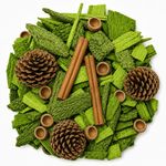 Popurrí Navideño Aroma Vainilla Verde y Natural 210 g