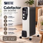 Calefactor de Aceite 7 Paneles