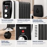 Calefactor de Aceite 7 Paneles