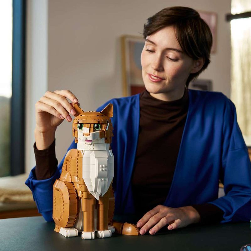 LEGO Ideas Gato Naranja #21376 de 1755 Piezas