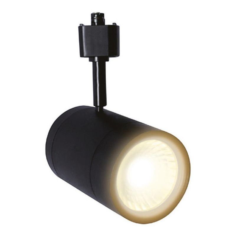 Lámpara Spot LED para Riel en Color Negro