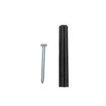 Kit de Tornillos para Lámina #12 x 1 1/2 Plg con Tarugos 10 Unidades