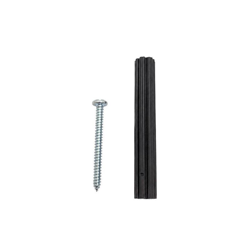 Kit de Tornillos para Lámina #12 x 1 1/2 Plg con Tarugos 10 Unidades