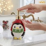 Dispensador de Jabón Líquido Navideño Presentación Surtida 1 Pieza