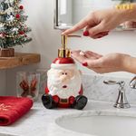 Dispensador de Jabón Líquido Navideño Presentación Surtida 1 Pieza