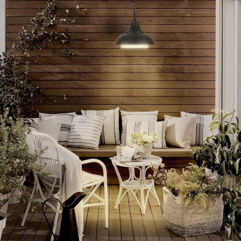 Farol Tipo Campana Bronce De 60W - Tecnolite