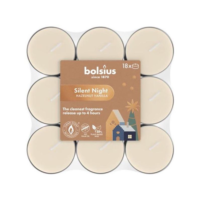 Set de 18 Velas Tealight Aromáticas Silent Night