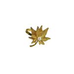 Set de 2 Anillos para Servilleta de Metal con Diseño de Pascua Dorados