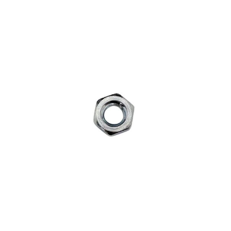 Tuerca Hexagonal de Acero Grado 2 Galvanizado NC 1/4 Plg 20 Hilos Bolsa con 10 Piezas