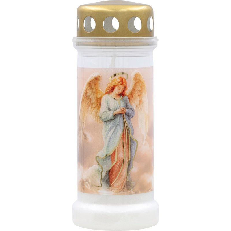 Vela Luz Memorial No. 6 con Diseño de Ángel