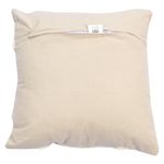 Cojín Relleno de 45 × 45 Cm con Diseño Geométrico Color Beige