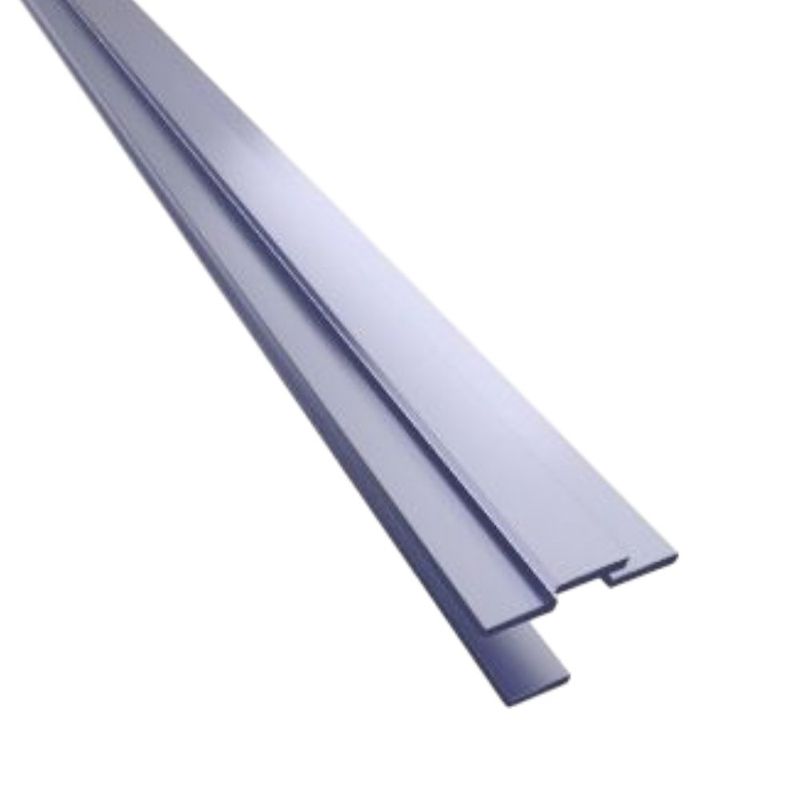 Perfil Hembra de Aluminio para Celosía de 1/8 x 2 Plg