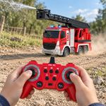 Camión de Bomberos a Control Remoto 2.4 GHz Escala 1:12